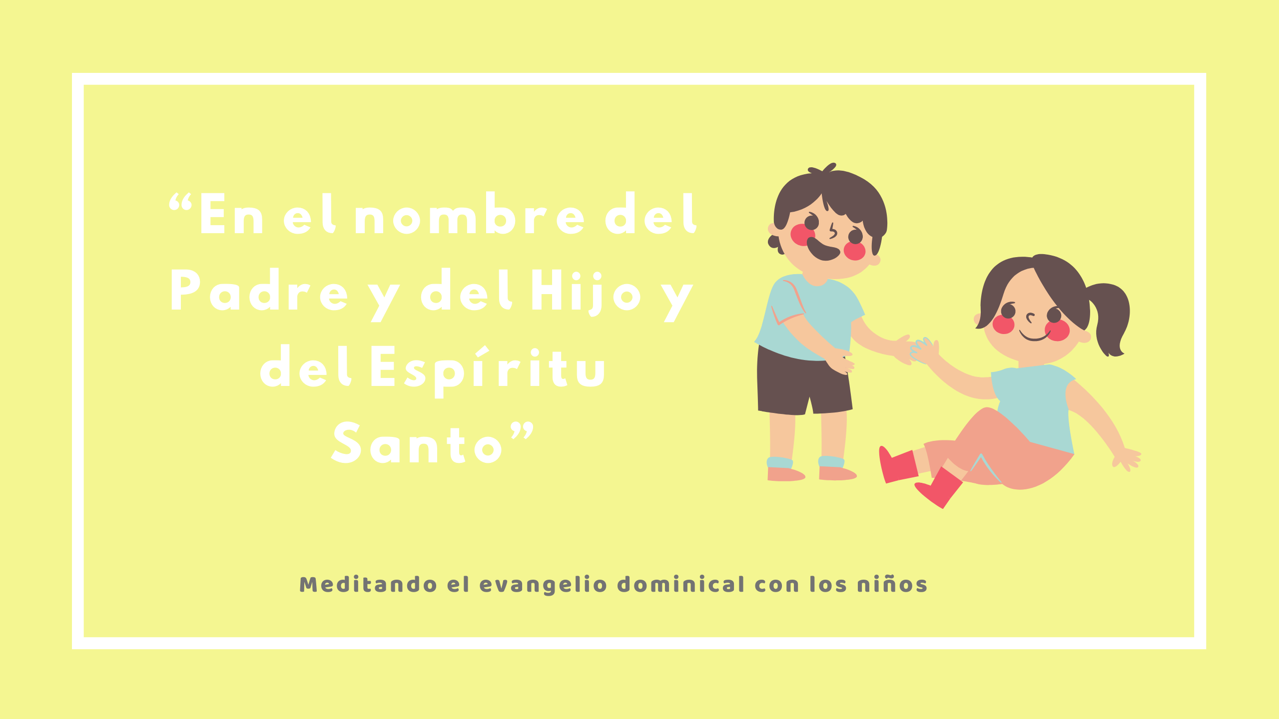 “Llamó Jesús a los Doce y los envió de dos en dos”